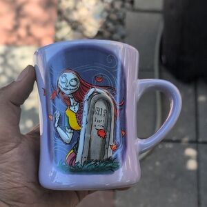 Disney Purple and Blue Ceramic Art Mug